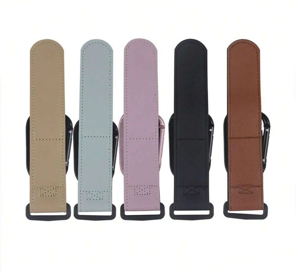 Transform Your Stroller with Our 360° Rotatable PU Leather Baby Bag Hook - Premium Organizer for Prams!