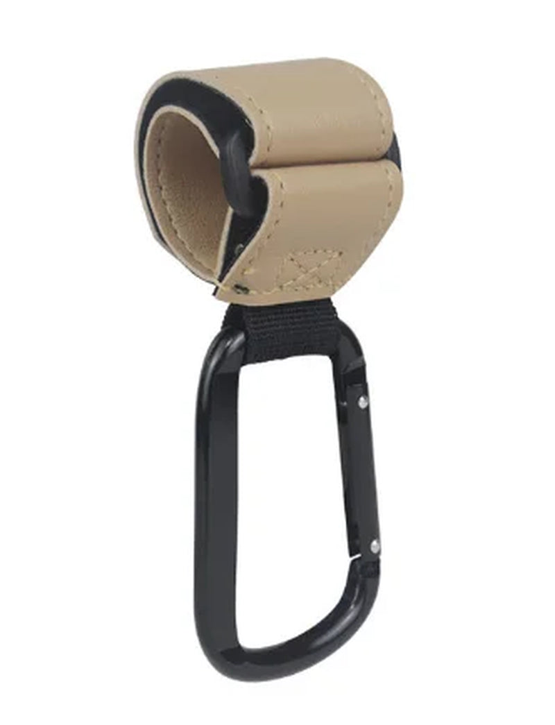 Transform Your Stroller with Our 360° Rotatable PU Leather Baby Bag Hook - Premium Organizer for Prams!