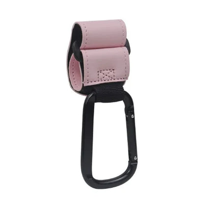 Transform Your Stroller with Our 360° Rotatable PU Leather Baby Bag Hook - Premium Organizer for Prams!