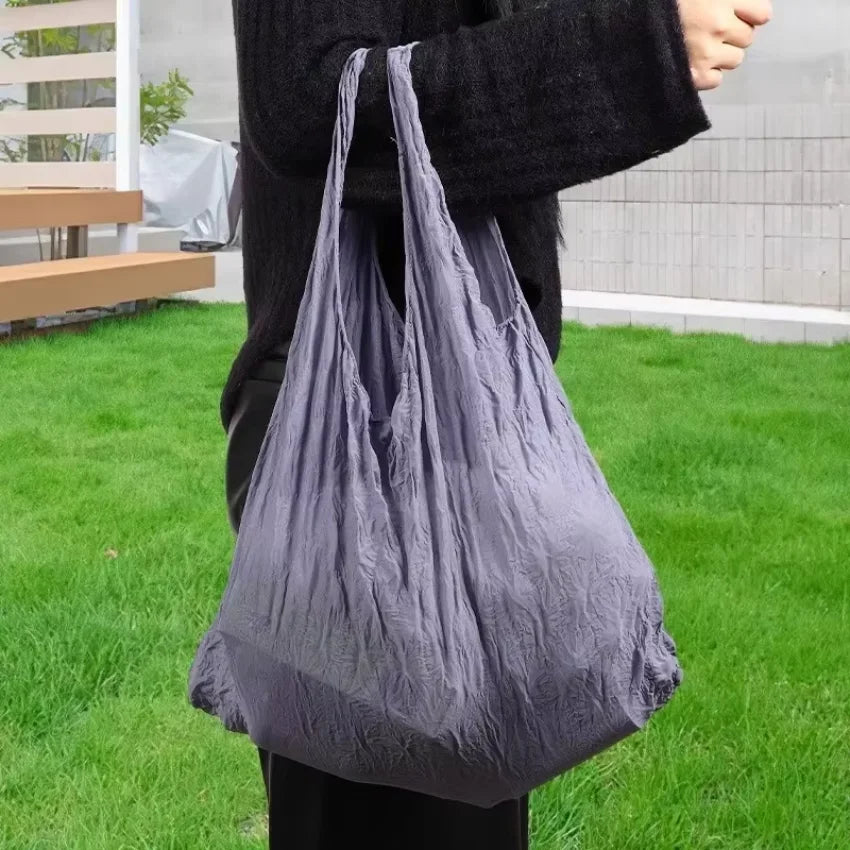 Introducing the Versatile Mini Shopping Bag: Expandable, Flexible, and Perfect for All Your Storage Needs!