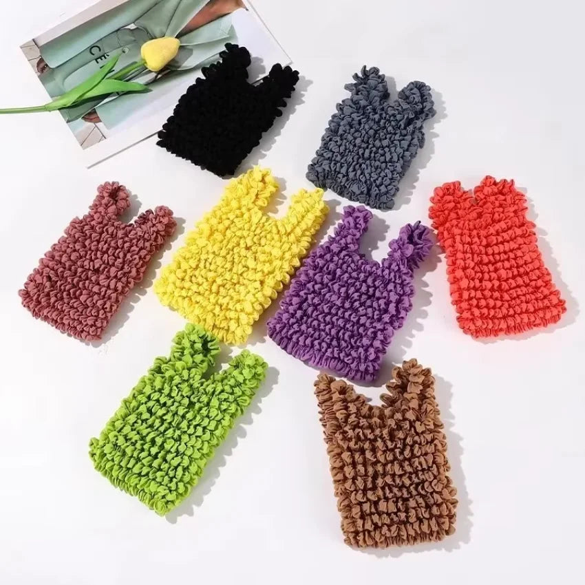 Introducing the Versatile Mini Shopping Bag: Expandable, Flexible, and Perfect for All Your Storage Needs!