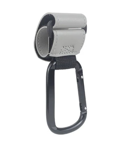 Transform Your Stroller with Our 360° Rotatable PU Leather Baby Bag Hook - Premium Organizer for Prams!