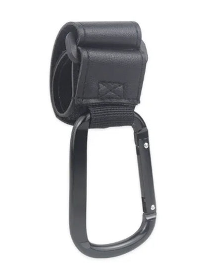 Transform Your Stroller with Our 360° Rotatable PU Leather Baby Bag Hook - Premium Organizer for Prams!
