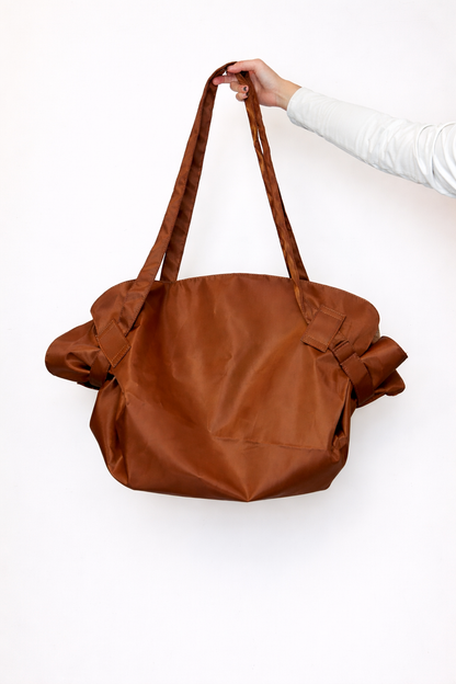 NestFold Transforming Tote — From Bag to Flat Mat